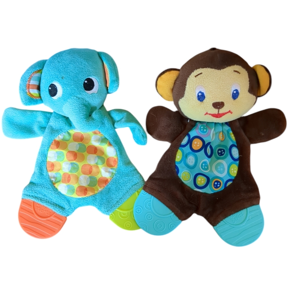 🍁2/$7🍁 BRIGHT STARTS 2 Baby Teether Toys